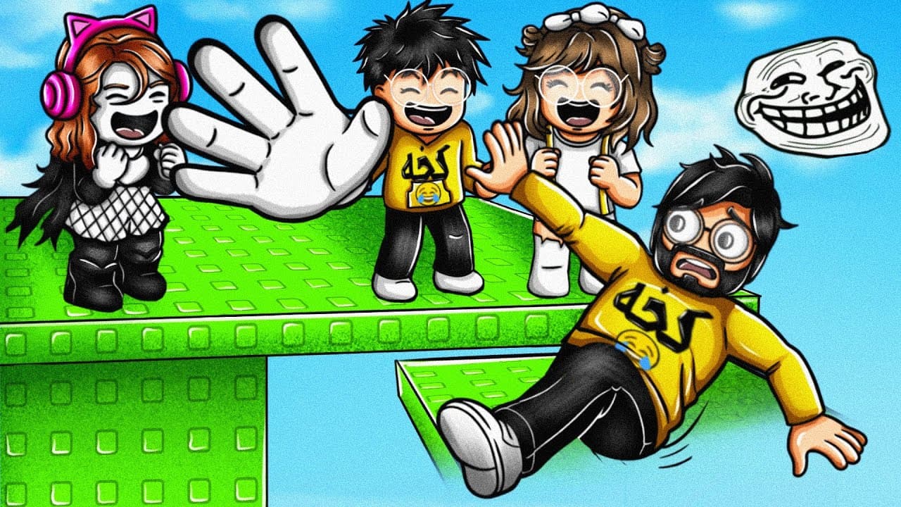 روبلوكس | حرب الكفوف الاورا بيني وبين المتابعين 😂👊 Roblox