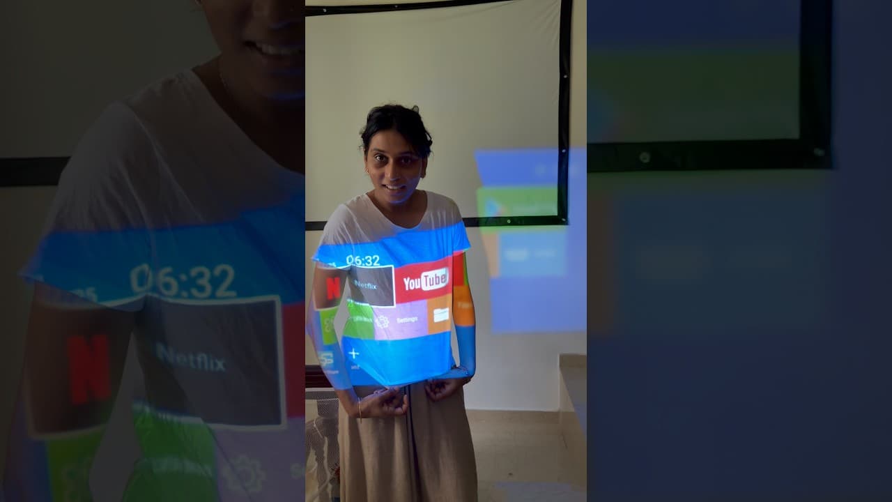 ഒരു കുഞ്ഞു Projector #projector #android #hy320mini