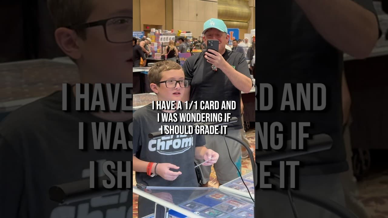 HE PULLED A 1/1 ON HIS BIRTHDAY! #sportscards