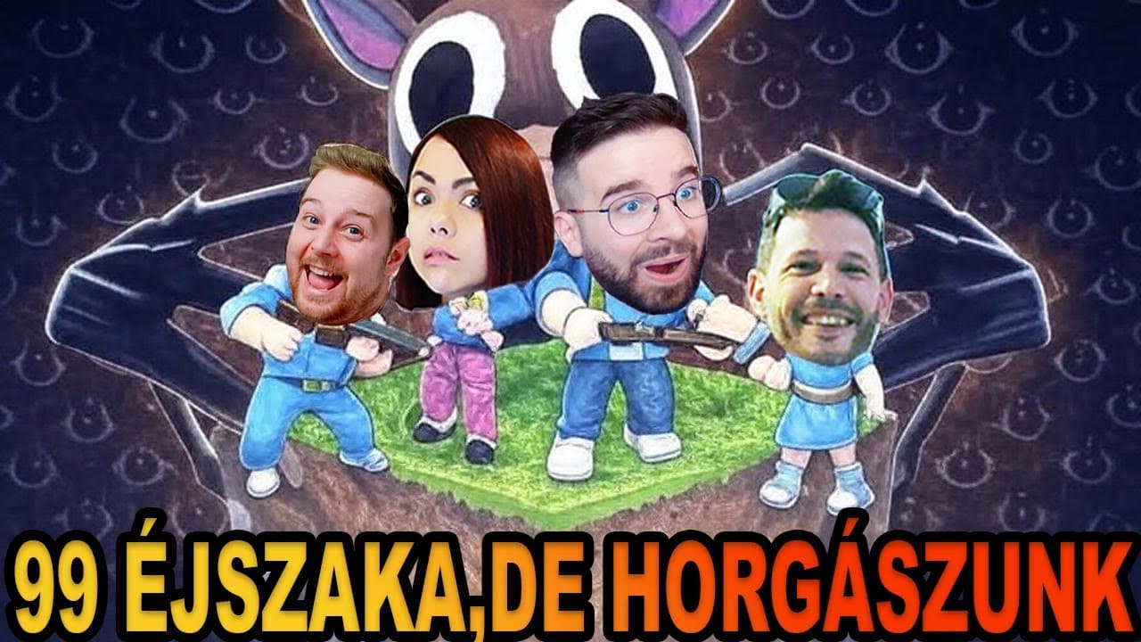 HORGÁSZUNK a 99 ÉJSZAKA AZ ERDŐBEN 🎣99 Nights in the Forest 🔦 w/ Doggyandi,Immu,Gergő