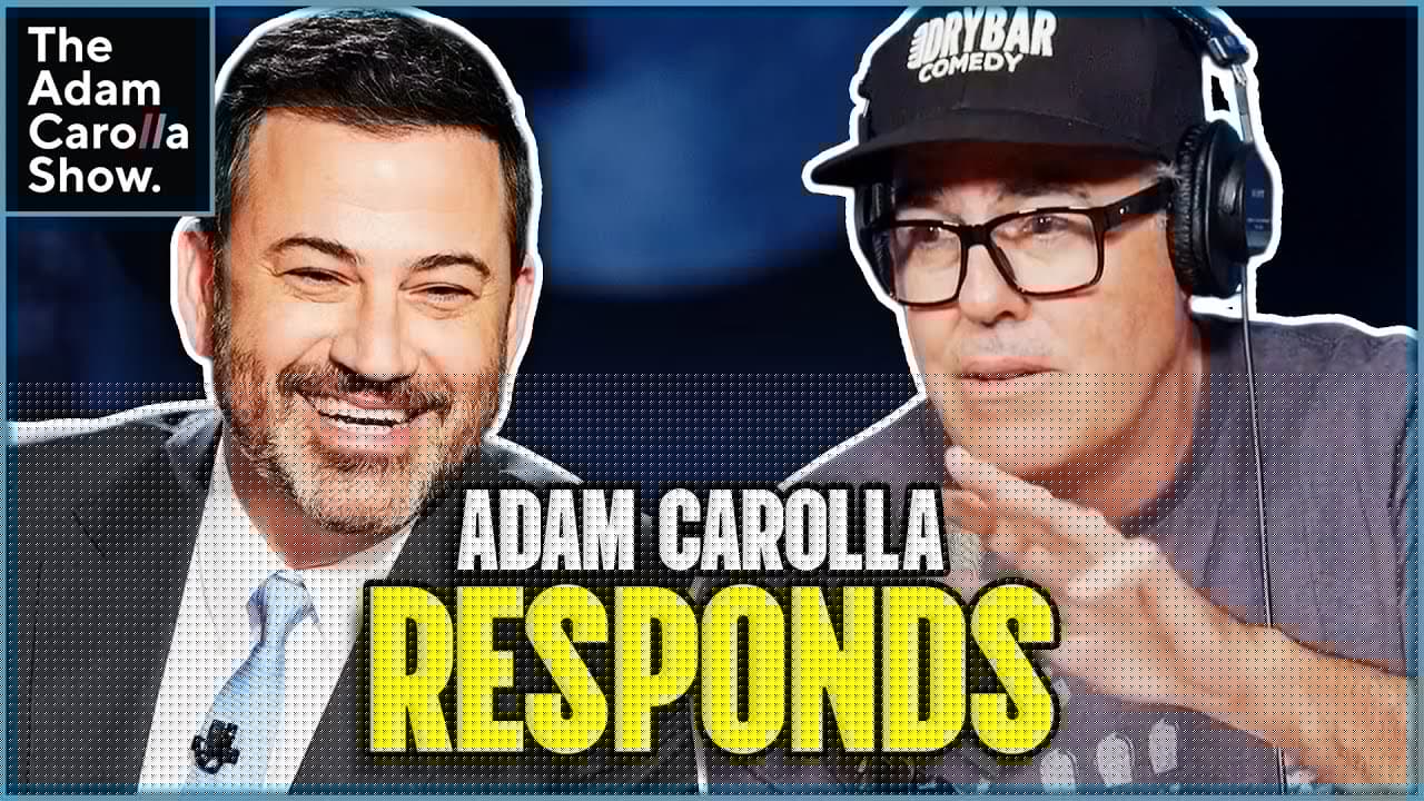 BREAKING NEWS! Adam Carolla Reacts to Jimmy Kimmel’s Show Cancellation