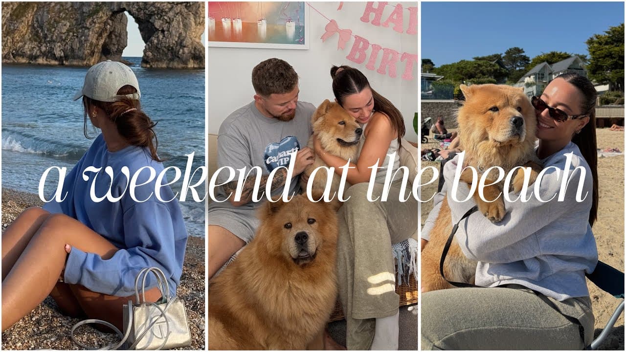 a wholesome weekend away 🌊 | so many celebrations 🥹 bournemouth sea side vlog 🎀