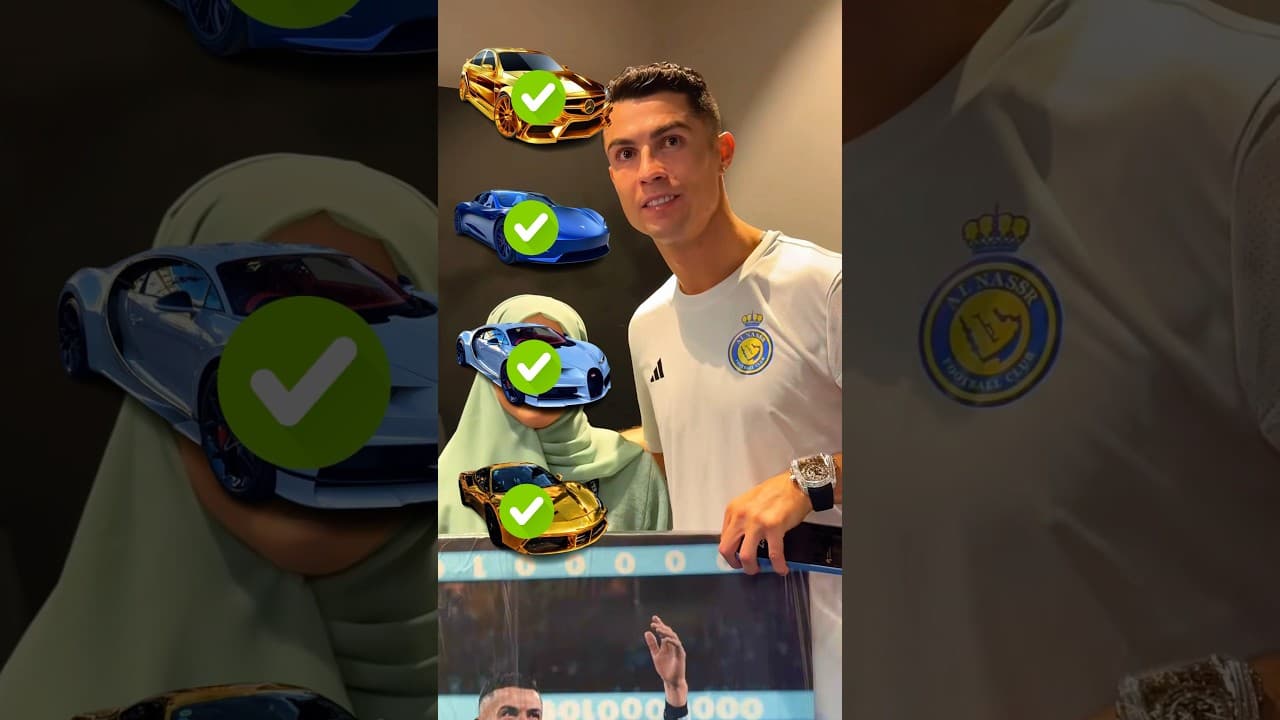 Ronaldo Vs Yamal Vs Neymar Vs Son Cars Comparison #ronaldo #football #shorts #trending #car #viral