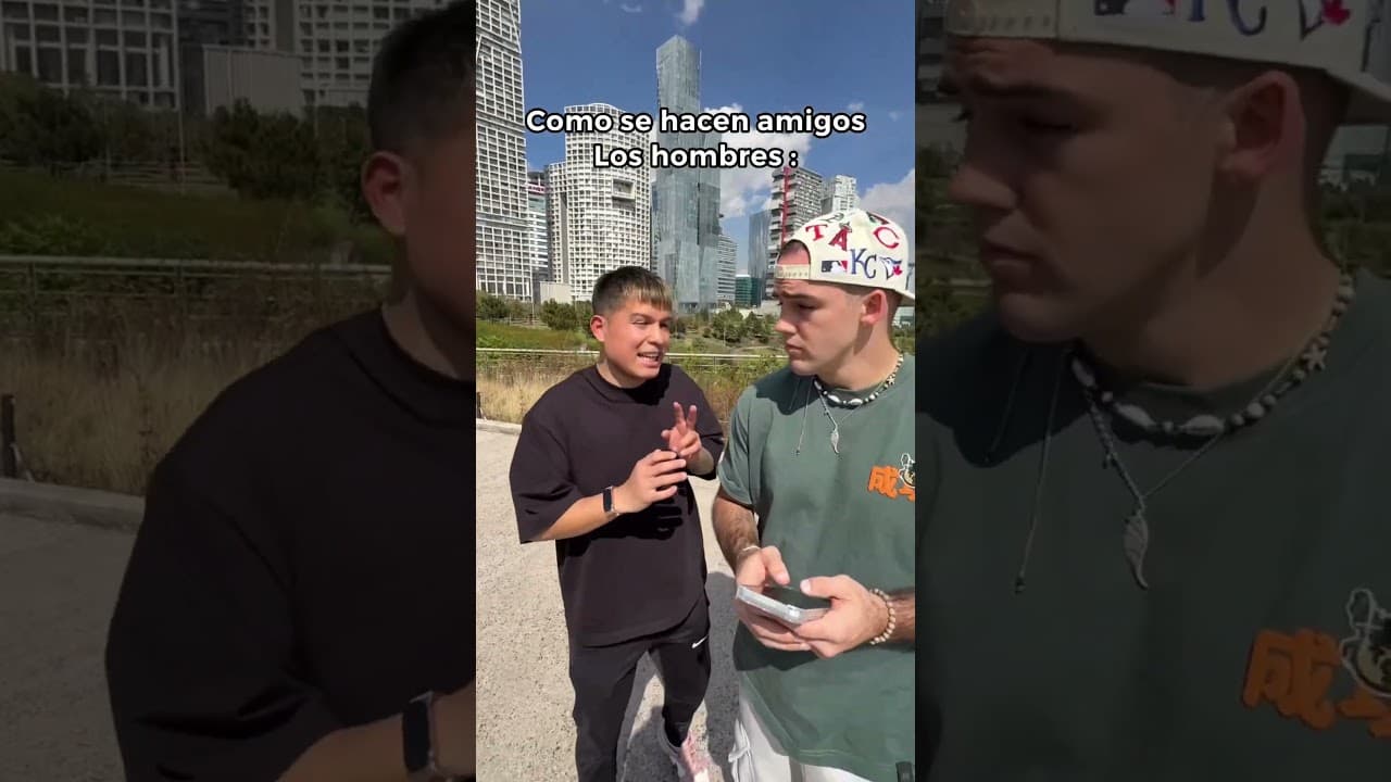 POV: Como Se Hacen Amigos Los Hombres (Mexico) 😂🚀 Paul Ferrer #short