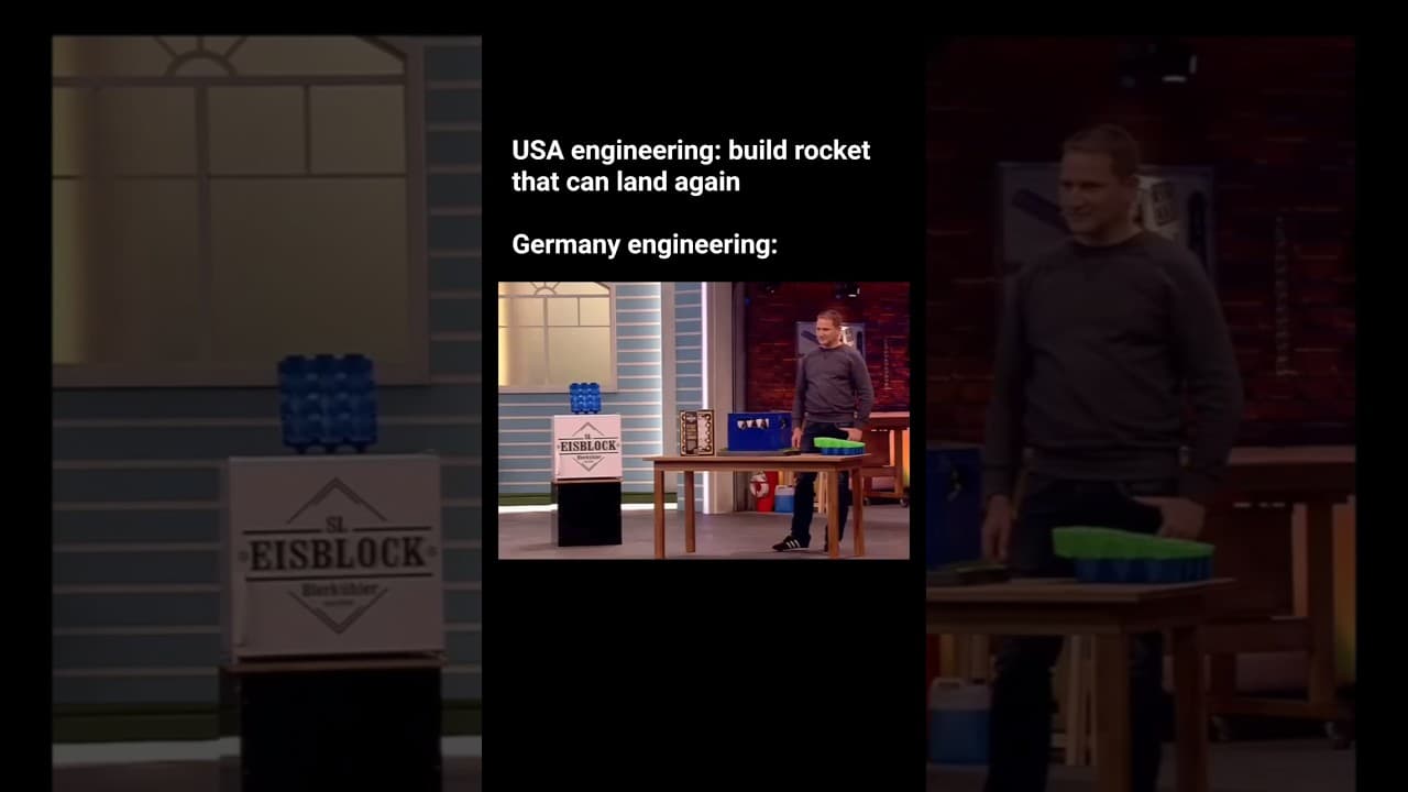 Last time Germany built rockets, people got upset.