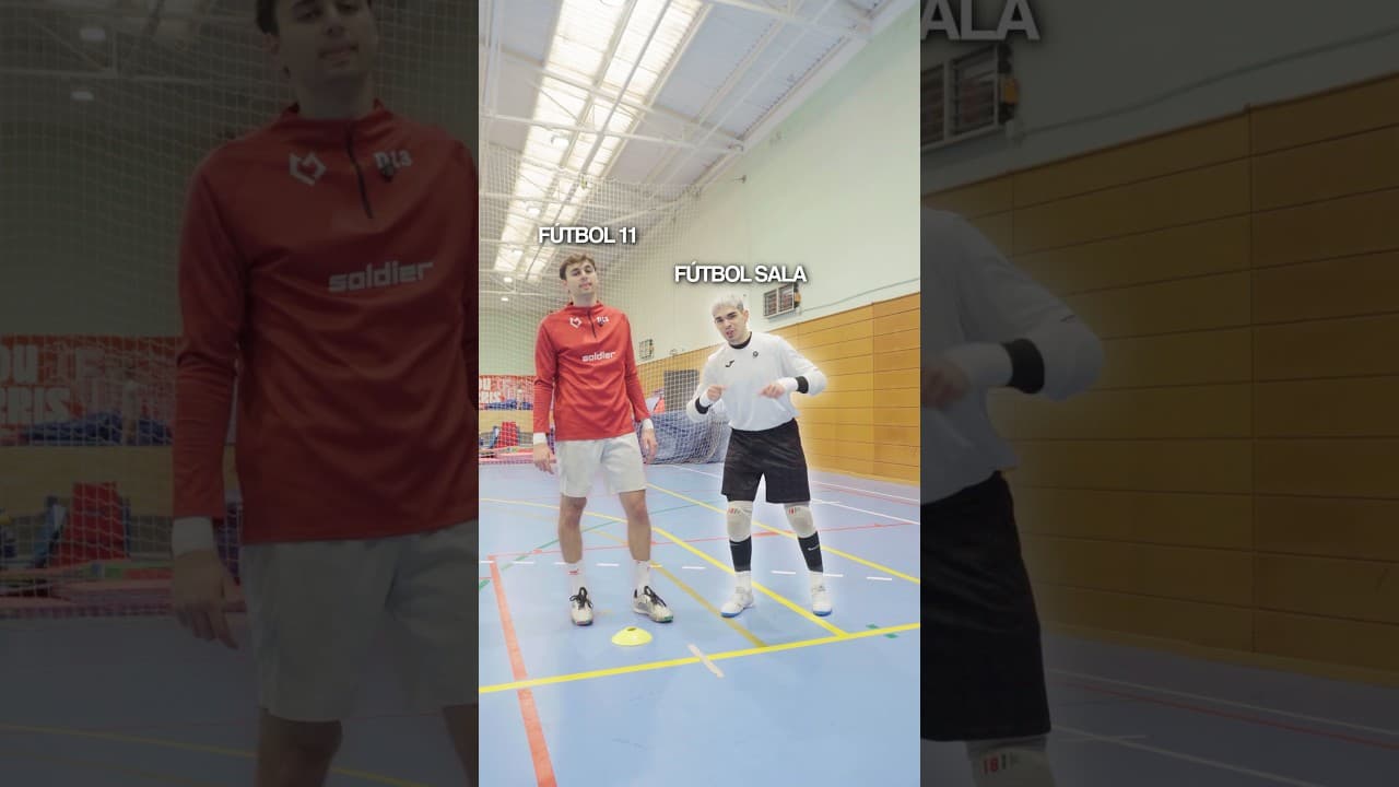 Quién tiene MEJORES reflejos? 🧤 Portero de Fútbol Sala vs Fútbol 11