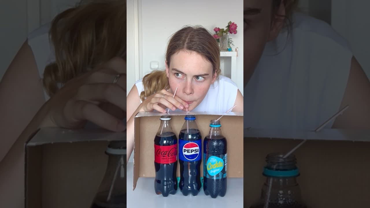Coca Cola VS Pepsi VS Cocta! #fyp #magyar #pepsi #cocacola #cocta