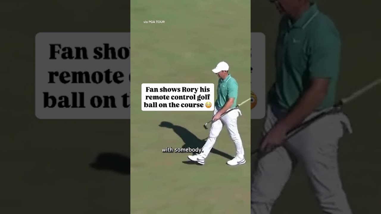 Rory Gets Mad At Fan With Remote Control Ball 🤬🖕
