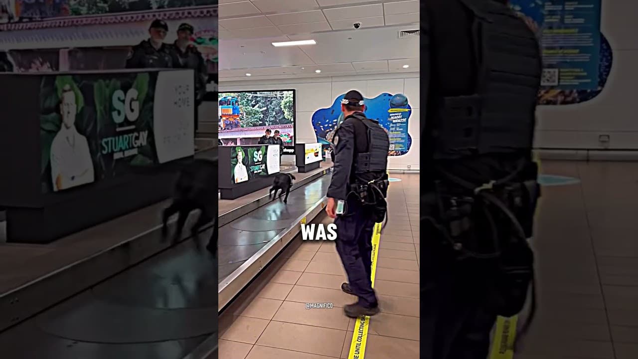 K9 Dog Last Mission Is EMOTIONAL (@cairnsairport)